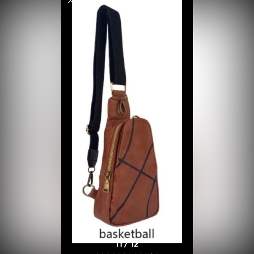 Brown vegan faux leather Crossbody Bag can be worn in different ways